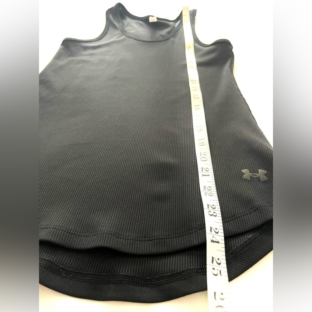 Under Armour Heat Gear Midnight Black Athletic Tank - Picture 10 of 10